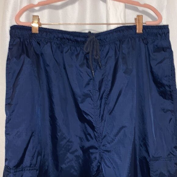 Vintage GAME DAY blue windbreaker pants. Size XL - Picture 8 of 15